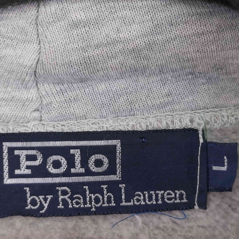 ポロバイラルフローレン Polo by RALPH LAUREN 90s ボーダーラインプルオーバーパーカー メンズ JPN:L