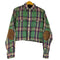 ポロラルフローレン POLO RALPH LAUREN エルボーパッチ フラップポケット ネルシャツ レディース JPN:XL