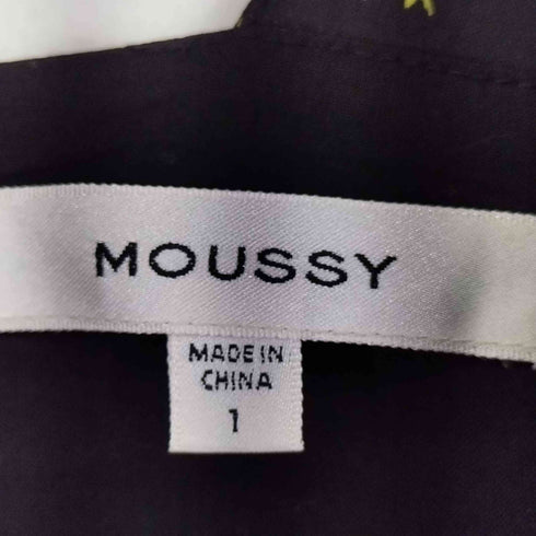 マウジー moussy TINY FLOWER SATIN DRESS レディース JPN:1