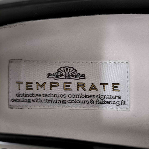 テンパレイト TEMPERATE JACOB レイン エナメル ビット ローファー レディース JPN:38