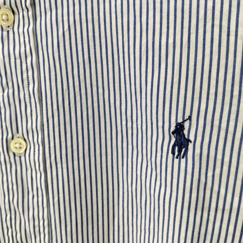 ポロラルフローレン POLO RALPH LAUREN スモールポニー刺繍 L/S ストライプシャツ メンズ import:XL