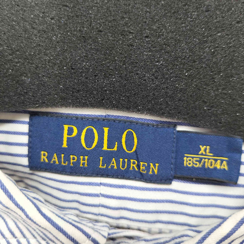 ポロラルフローレン POLO RALPH LAUREN スモールポニー刺繍 L/S ストライプシャツ メンズ import:XL