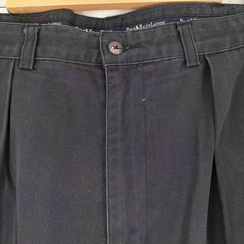 ポロラルフローレン POLO RALPH LAUREN 90s ANDREW PANT ポロチノ 2タックチノパンツ メンズ 36/30
