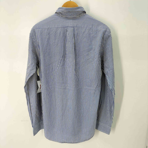ラルフローレン RALPH LAUREN CUSTOM FIT スモールポニー刺繍 BD L/S ストライプシャツ メンズ import:M