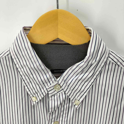 ラルフローレン RALPH LAUREN CUSTOM FIT スモールポニー刺繍 BD L/S ストライプシャツ メンズ import:M