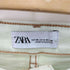 ザラ ZARA Fisherman Denim Pants フィッシャーマン ターンアップ カラー デニム パンツ レディース JPN:4