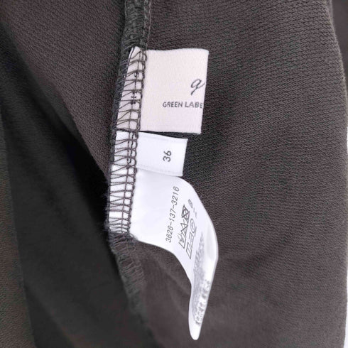 グリーンレーベルリラクシング GREEN LABEL RELAXING 24SS パネルフレア インレー ワンピース レディース JPN:36