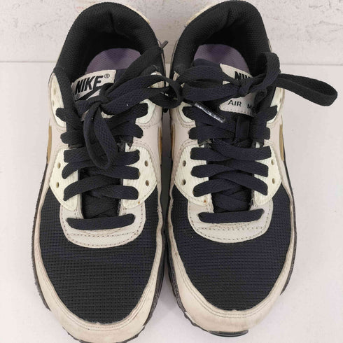 ナイキ NIKE Air Max 90 Black Metallic Gold Summit White ローカットスニーカー レディース JPN:23