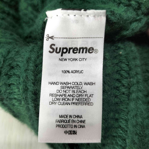 シュプリーム Supreme 24AW Classic Logo Chunky Ribbed Beanie メンズ