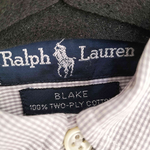 ラルフローレン RALPH LAUREN 90S BLAKE ポニー刺繍 L/S BD シャツ メンズ import:M