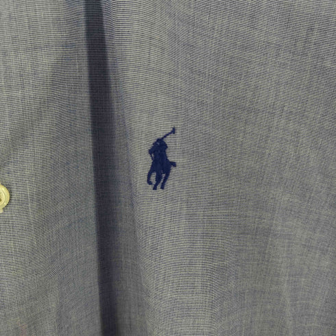 ラルフローレン RALPH LAUREN 90S MARLOWE ポニー刺繍 L/S BD シャツ メンズ import:M