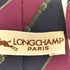 ロンシャン LONGCHAMP シルク ストライプ ネクタイ メンズ