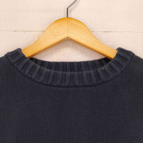 チャップスラルフローレン CHAPS RALPH LAUREN ワンポイント刺繍 コットンニット クルーネック セーター メンズ XXL