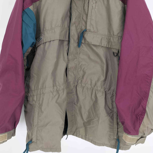 コロンビア Columbia 90S 白タグ Gizzmo ギズモ マルチカラー シェル ジャケット マウンテン パーカー メンズ import:XL