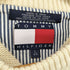 トミーヒルフィガー TOMMY HILFIGER エンブレム刺繍 コットンニット クルーネックセーター メンズ L