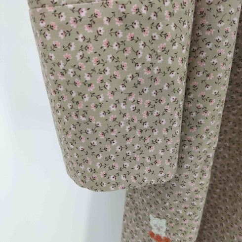 ミキオサカベ MIKIOSAKABE elegant cat 総柄シャツワンピース レディース FREE