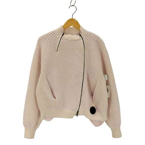 ミキオサカベ MIKIOSAKABE ジップデザインニット レディース