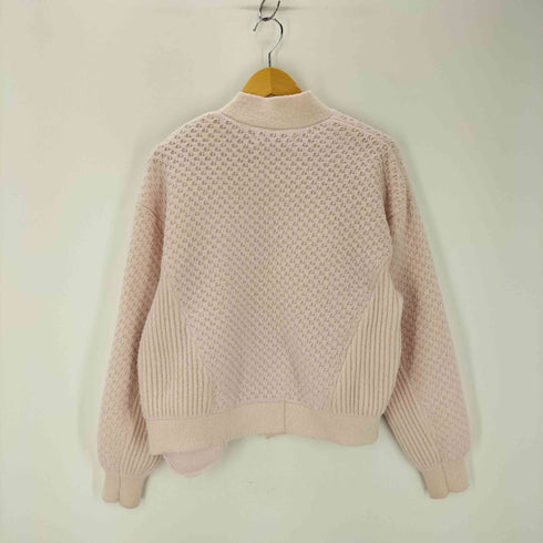 ミキオサカベ MIKIOSAKABE ジップデザインニット レディース