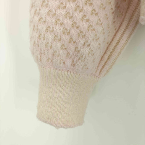 ミキオサカベ MIKIOSAKABE ジップデザインニット レディース