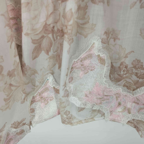 ミキオサカベ MIKIOSAKABE 総柄 フリルワンピース レディース