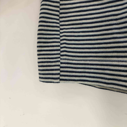 ラコステスポーツ LACOSTE SPORT 90-00s ボーダー ワンポイントロゴ ポロシャツ メンズ JPN:3