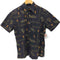 Hantoh-MIN 民族柄 S/S アロハシャツ ウッドボタン メンズ JPN:M