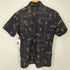 Hantoh-MIN 民族柄 S/S アロハシャツ ウッドボタン メンズ JPN:M