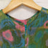 TOPSEY 70s~ シアープリーツ マーブル柄 ベルテッドワンピース レディース