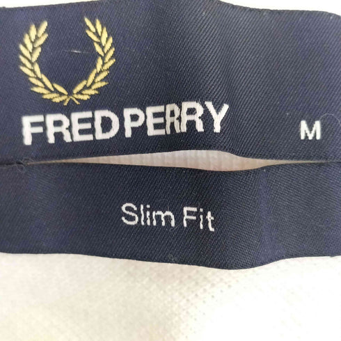 フレッドペリー FRED PERRY ロゴ刺繍 トリコカラー 鹿の子 ポロシャツ メンズ import:M