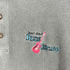 BLUE CHICAGO JAZZ BAR ジャズ 刺繍 ピグメントダイ ヘンリーネック サーマル L/S Tシャツ メンズ import:M