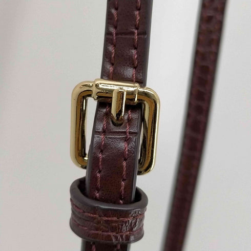 アダムエロペ Adam et Rope クロコミニポシェット レディース