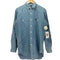 ポロバイラルフローレン Polo by RALPH LAUREN ポニー無し 猫目ボタン フロントポケット L/S シャツ メンズ import:M