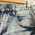 SMOKE RISE スモークライズ スリムフィット ダメージ クラッシュ スキニー ウォッシュドデニムパンツ メンズ US:30-31