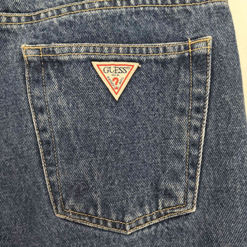 ゲスジーンズ GUESS JEANS ジッパーフライ テーパードデニムパンツ メンズ 34