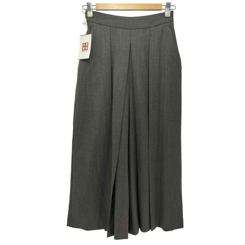 ピーティーゼロウーノ PT01 WOMAN PANTS GAIA プリーツ ガウチョパンツ レディース 38