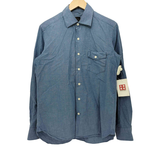 ダーバン DURBAN レギュラーカラー コットン L/S シャツ メンズ import:M