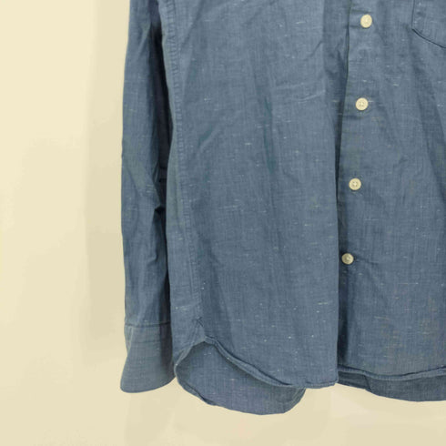 ダーバン DURBAN レギュラーカラー コットン L/S シャツ メンズ import:M