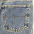 トミージーンズ tommy jeans ロゴパッチ ジッパーフライ テーパードデニムパンツ メンズ 33/32
