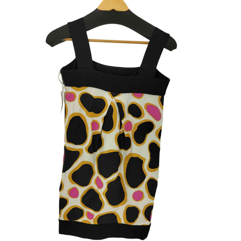 ダイアンフォンファステンバーグ DIANE VON FURSTENBERG 総柄 シルク混 ワンピース レディース 6