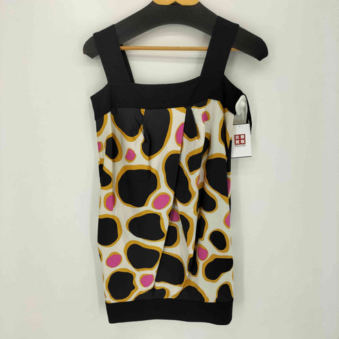 ダイアンフォンファステンバーグ DIANE VON FURSTENBERG 総柄 シルク混 ワンピース レディース 6
