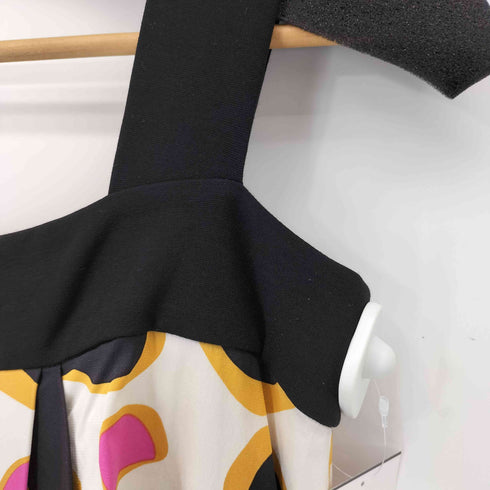 ダイアンフォンファステンバーグ DIANE VON FURSTENBERG 総柄 シルク混 ワンピース レディース 6