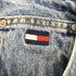 トミーヒルフィガー TOMMY HILFIGER USA製 ジッパーフライ テーパードバギーデニムパンツ メンズ 36×34