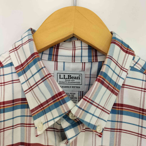 エルエルビーン L.L.Bean SLIGHTLY FITTED チェック ボタンダウンシャツ メンズ 32
