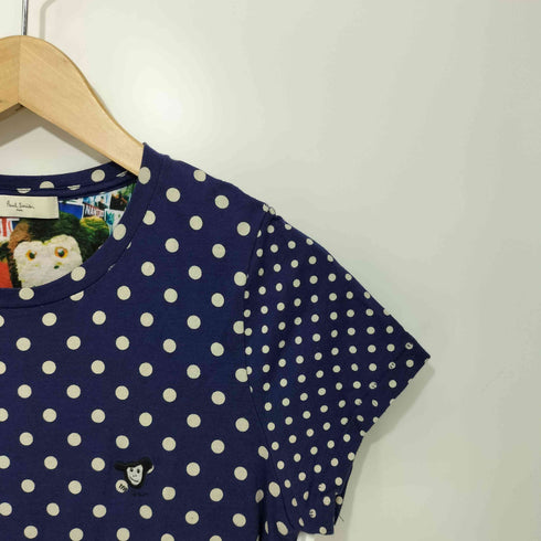 ポールスミス Paul Smith ドット柄 半袖カットソー レディース M