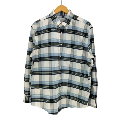 エルエルビーン L.L.Bean SLIGHTLY FITTED チェック ボタンダウンシャツ メンズ 32