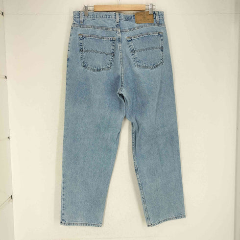 トミージーンズ tommy jeans コインポケット エンブレム ジッパーフライ バギーデニムパンツ メンズ 36/30