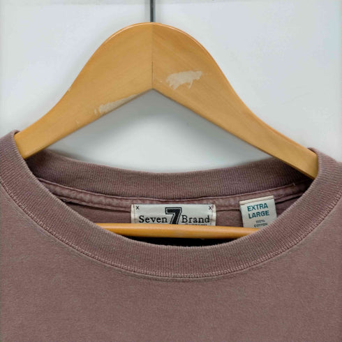 Seven 7 Brand USA製 プリントクルーネックTシャツ メンズ import:XL