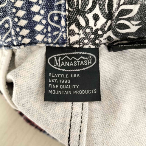 マナスタッシュ MANASTASH クレイジーパターン ショートパンツ ショーツ メンズ JPN:L