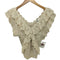 ザラ ZARA フリル付きニットトップス レディース import:M