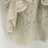 ザラ ZARA フリル付きニットトップス レディース import:M